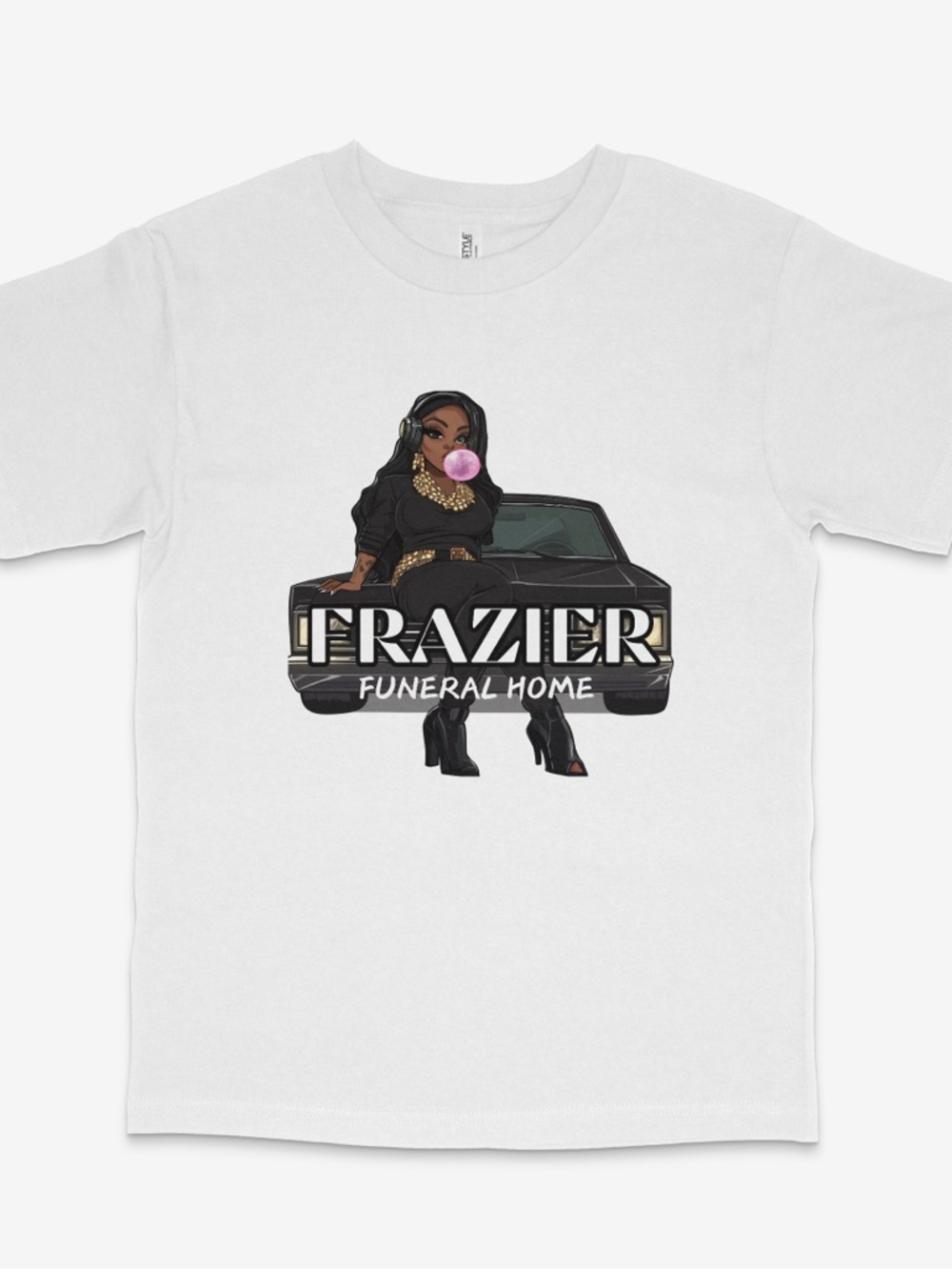 🤍WHITE🤍 PLUS SIZE Frazier Funeral Home Shirt